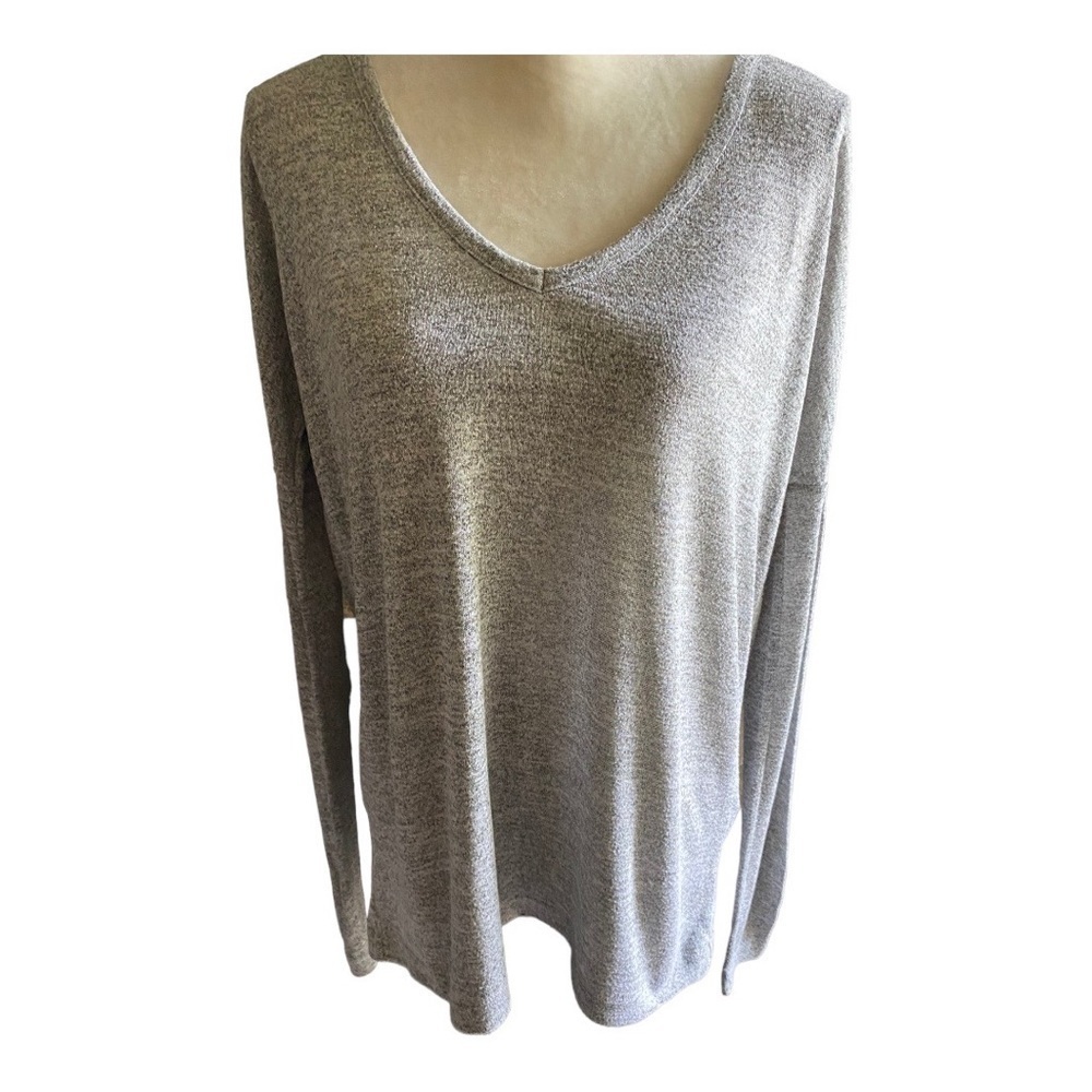 RAG & BONE-OVERSIZED V NECK TOP-SIZE XS - Picture 3 of 11
